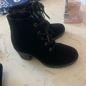 Chic Black Kids' Ankle Boots
